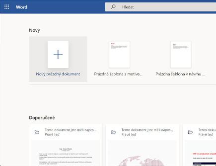 word online zdarma|Vytvoření dokumentu ve Wordu pro web .